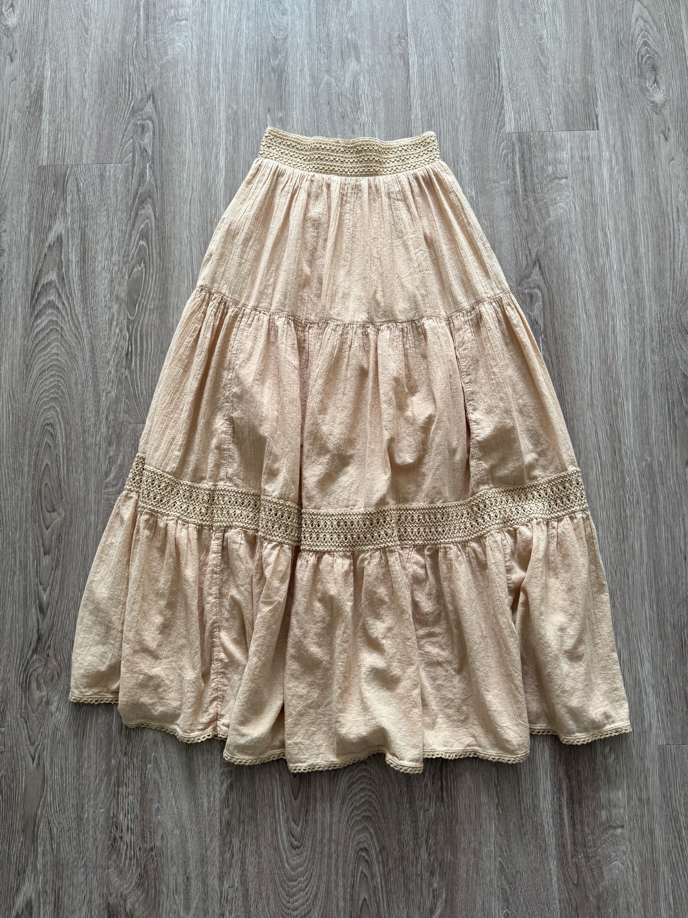 aerie Tiered Maxi Skirt